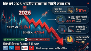 छह साल में शेयर बाजारों का सबसे खराब हाल